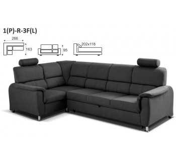 Narożnik modułowy Duo Ever 1-R-3F