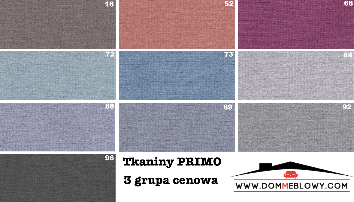 Tkaniny PRIMO marki DAVIS dla mebli tapicerowanych Meblosoft